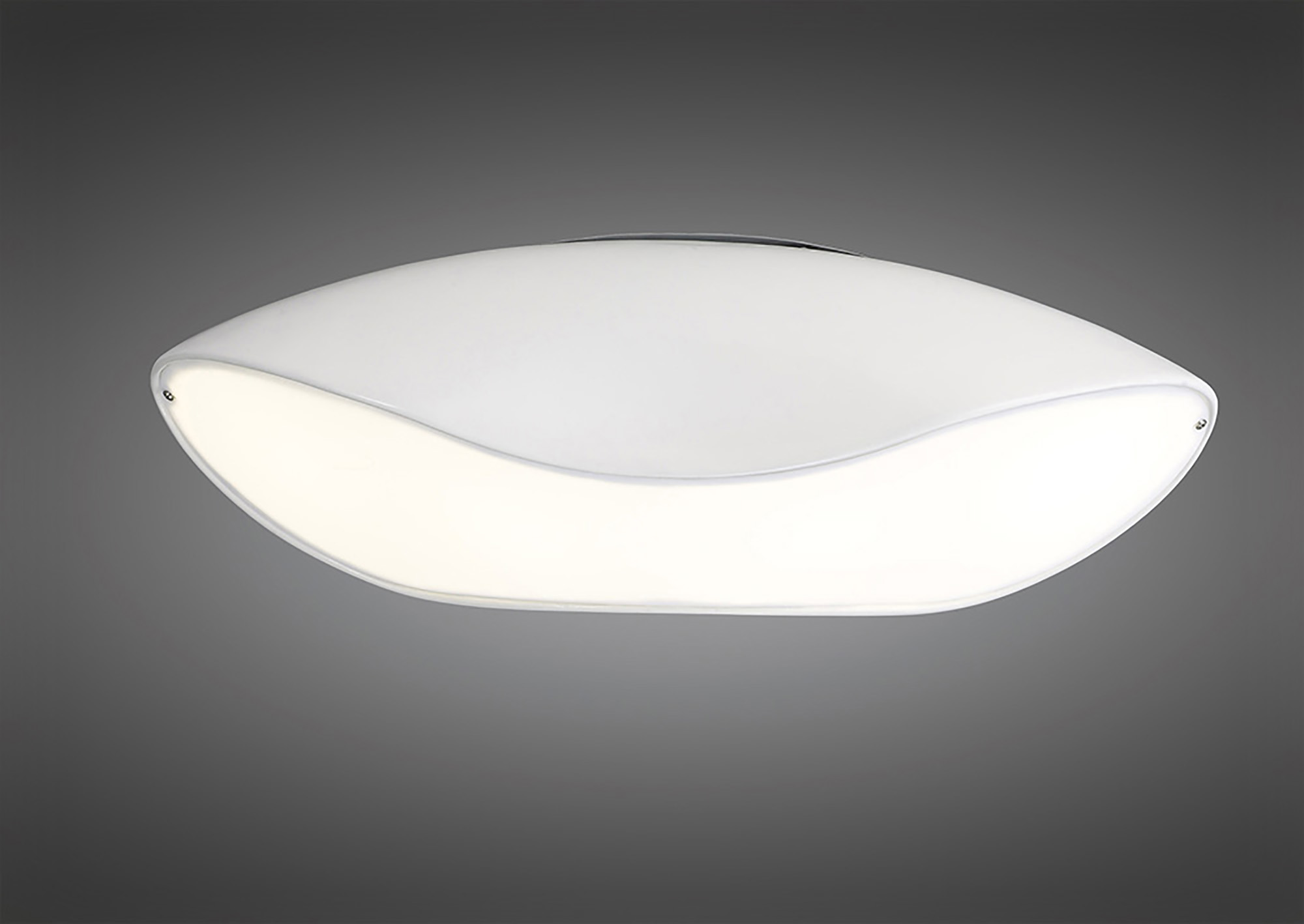 Pasion Gloss White Ceiling Lights Mantra Flush Fittings